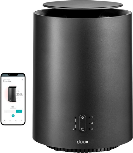 Duux Threesixty 2 Smart Heater Gray - Coolblue - Before 23:59, delivered  tomorrow
