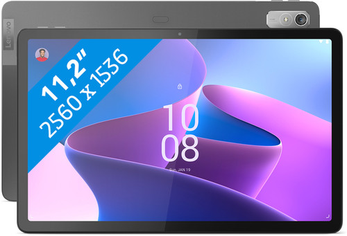 Tablette Lenovo Tab P11 Pro Reconditionnée - 128 Go, Wi-Fi, Gris Ardoise, Avec Clavier
