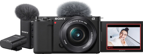 Sony ZV-E 10 + 16-50mm f/3.5-5.6 + Wireless Microphone Main Image