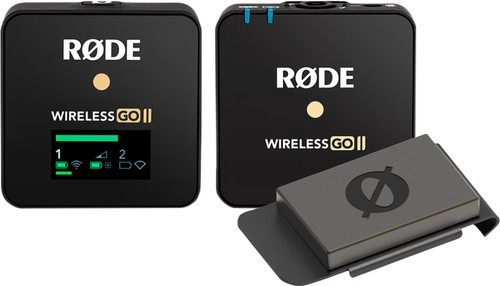 Rode Wireless Go II Single + Rode FlexClip Go Main Image