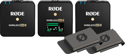 Rode Wireless Go II + Rode FlexClip Go (2x) Main Image