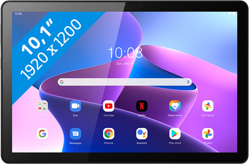 Lenovo Tab M10 (3de generatie) 10.1 inch 64GB Wifi + 4G Grijs Main Image