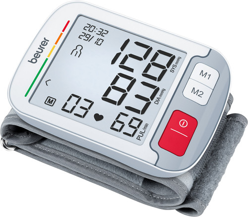 Beurer Wrist Blood Pressure Monitor with Irregular Heartbeat Detection