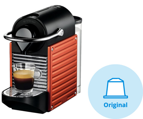 Nauwkeurigheid Tot ziens groei Krups Nespresso Pixie Electric Red XN304510 - Coolblue - Voor 23.59u,  morgen in huis