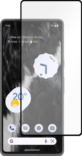 Just In Case Full Cover Google Pixel 7 Pro Screenprotector Zwart Main Image