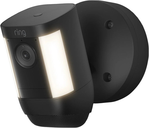 Ring Spotlight Cam Pro - Wired - Black Main Image