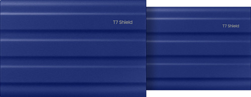 Samsung Portable SSD T7 Shield 1TB Blue - Duo Pack Main Image