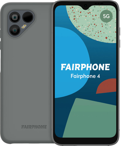 Fairphone 4 128GB Gray 5G + Back Cover Gray Main Image