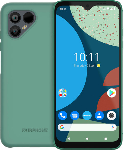 Fairphone 4 256GB Green 5G + Back Cover Green Main Image