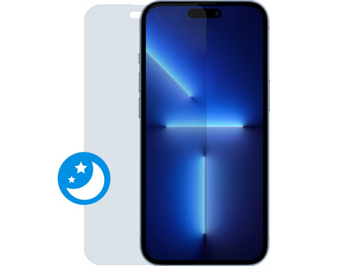 BlueBuilt Apple iPhone 14 Pro Max Protège-écran avec Filtre Anti-lumière Bleue Verre Main Image