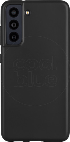 BlueBuilt Soft Case Samsung Galaxy S21 FE Back Cover Noir Main Image