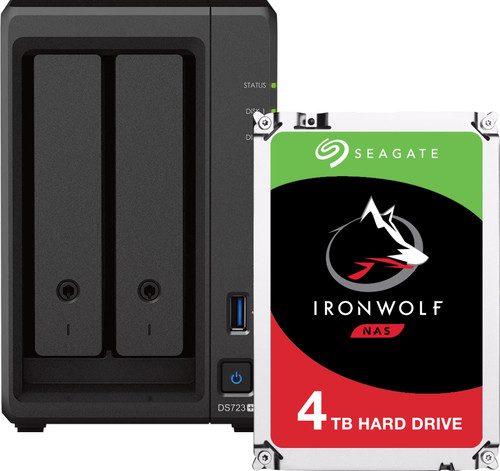 Synology DS723+ + Seagate Ironwolf 4TB Main Image