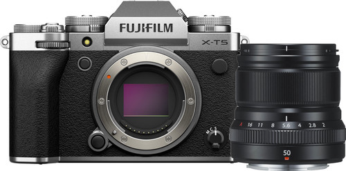 Fujifilm X-T5 Zilver + XF 50mm f/2.0 R WR Main Image