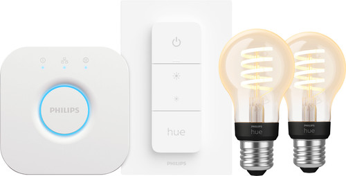 Philips Hue Filament White Ambiance Standard 2-pack Starter Pack Main Image