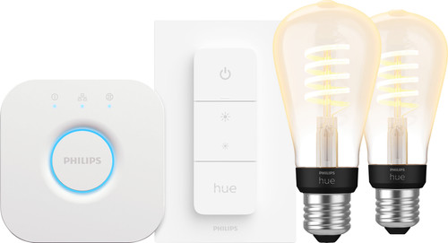 Philips Hue Filament White Ambiance Edison 2-Pack Startpakke Main Image