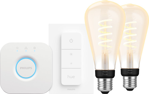 Philips Hue Filament White Ambiance Edison XL 2-pack Starter Pack Main Image