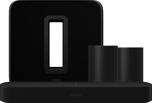 Sonos Beam + Era 100 + Sub G3 Zwart Main Image