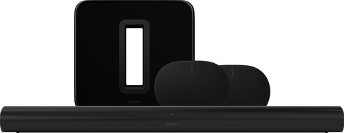 Sonos Arc Black + 2x Era 300 Black + Sub G3 Black Main Image