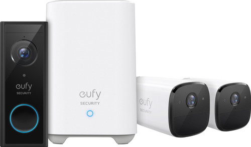 Eufycam 2 Pro Duo Pack + Video Doorbell Battery Main Image