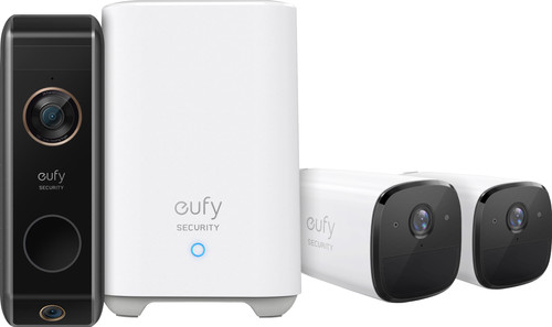 Eufycam 2 Pro Lot de 2 + Eufy Video Doorbell Dual 2 Pro Main Image