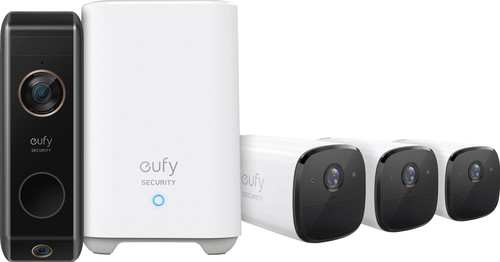 Eufycam 2 Pro Lot de 3 + Eufy Video Doorbell Dual 2 Pro Main Image