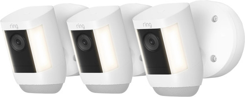 Ring Spotlight Cam Pro - Wired - White - 3-pack Main Image