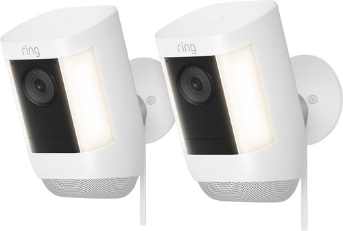 Ring Spotlight Cam Pro - Plug In - Blanc - Lot de 2 Main Image