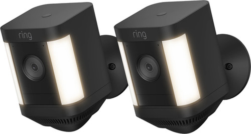 Ring Spotlight Cam Plus - Battery - Black - 2-pack Main Image