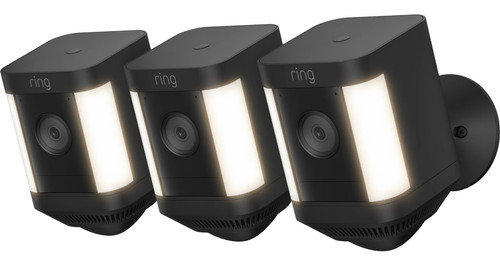 Ring Spotlight Cam Plus - Batterie - Noir - Lot de 3 Main Image