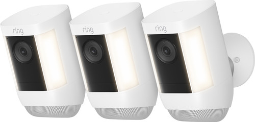 Ring Spotlight Cam Pro - Battery - White - 3-pack Main Image