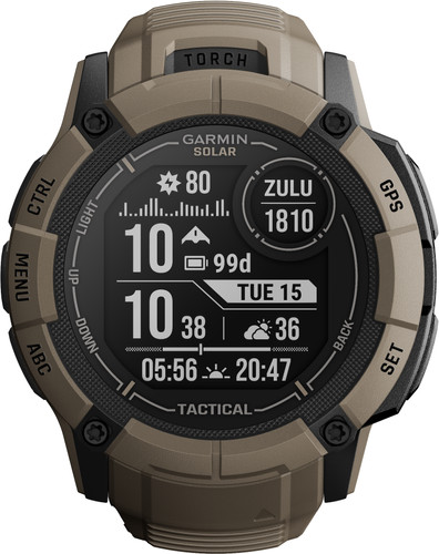 Garmin Instinct 2X Solar Tactical Edition Brun Main Image