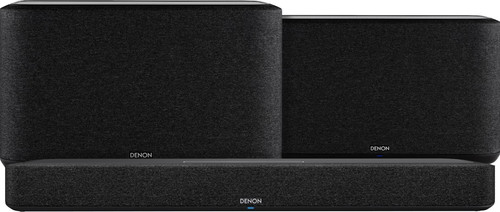 Denon Home Barre de Son 550 + Denon Home 350 Lot de 2 Noir Main Image