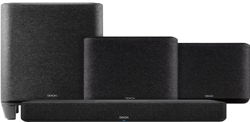 Denon Home Barre de Son 550 + Denon Home 250 Lot de 2 Noir + Denon Home Subwoofer Main Image