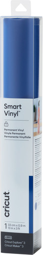 Cricut Smart Vinyl Permanent Blauw 33x91cm - Coolblue - Before 23:59 ...