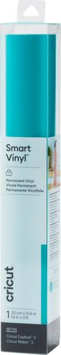 Cricut Smart Vinyl Permanent Aqua 33x91 cm Main Image