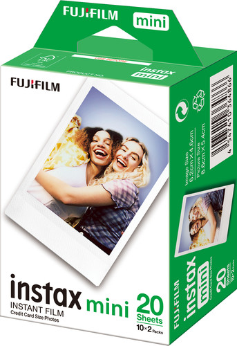 Fujifilm Instax Mini 20 Feuilles Film Blanc Photo Papier