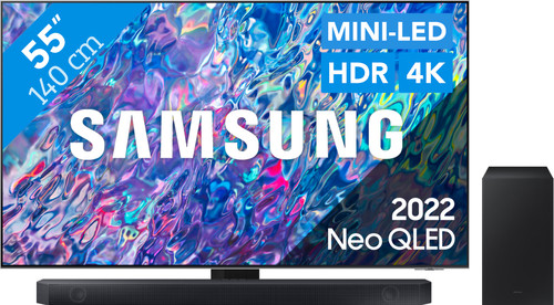 Samsung Neo QLED 55QN85B (2022) + Barre de Son Main Image