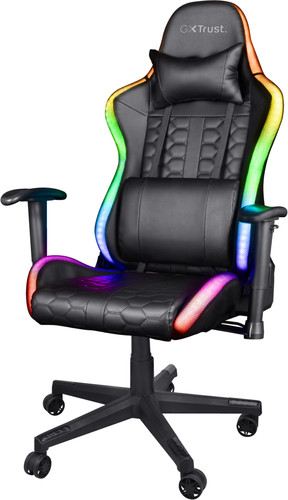  Chaise gaming éclairée par LED RGB