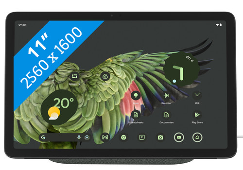 Google Pixel Tablet 256 Go Wifi Vert Sauge et Station de Charge avec  Hautparleur - Tablettes - Coolblue