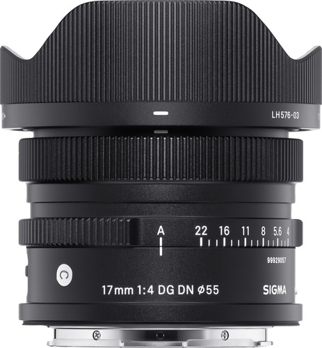 Sigma 17 mm f/4 DG DN Contemporary Sony Monture E Main Image