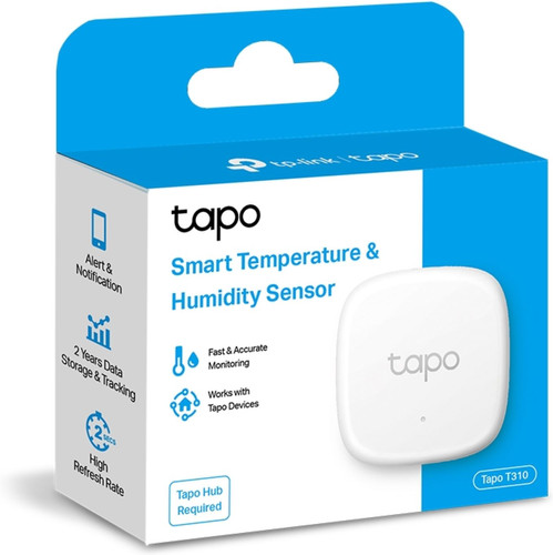 TP-Link Tapo T310 Thermomètre et Capteur d'Humidité Connecté - Coolblue -  avant 23:59, demain chez vous