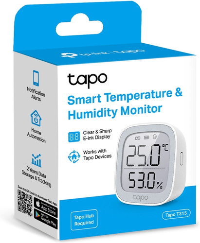 TPLINK TAPO T310: Capteur de température - d'humidité intelligent