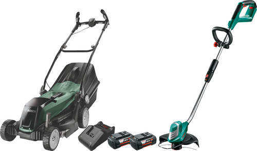 Bosch EasyRotak 36-550 + Bosch AdvancedGrassCut 36 LI incl. 4,0 Ah Accu (2x) Main Image