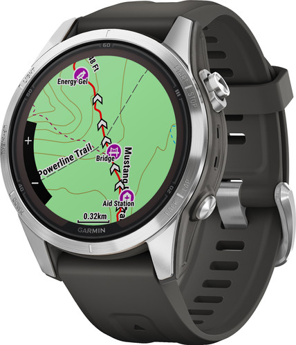 Garmin Fenix 7S Pro Solar Argent 42 mm Main Image