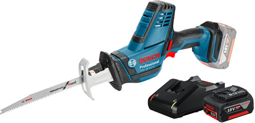 Bosch Professional GSA 18 V-LI C avec Batterie 4,0 Ah Main Image