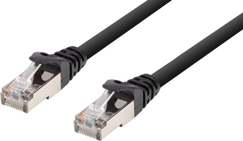 BlueBuilt Network Cable FTP CAT6 2m Black Main Image