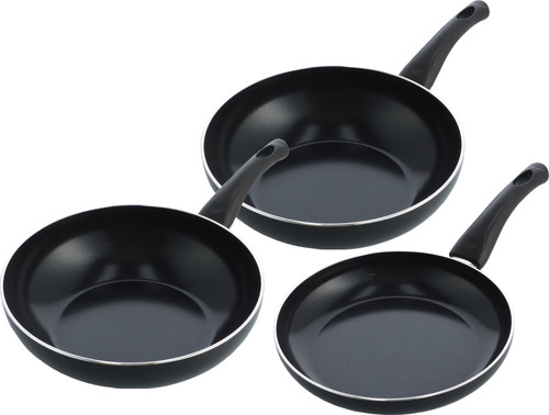 BK Brilliant Frying Pan set 24cm + 28cm + Wok Main Image