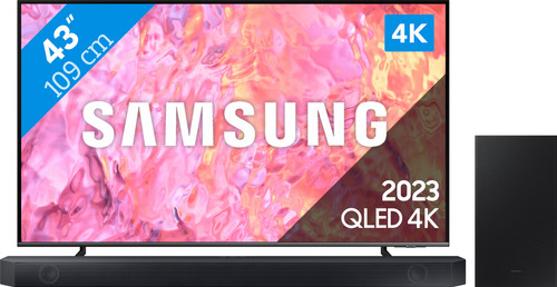 Samsung QLED 43Q64C (2023) + Soundbar Main Image