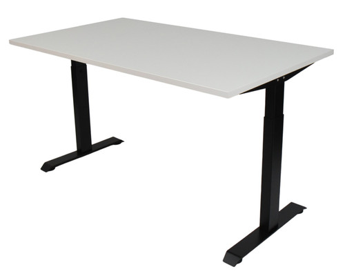 Euroseats Bureau Assis/Assis 160 x 80 Blanc Noir Main Image