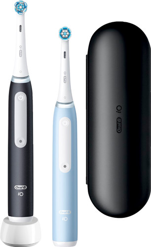 Oral-B iO 3 Black and Blue Duo Pack Main Image